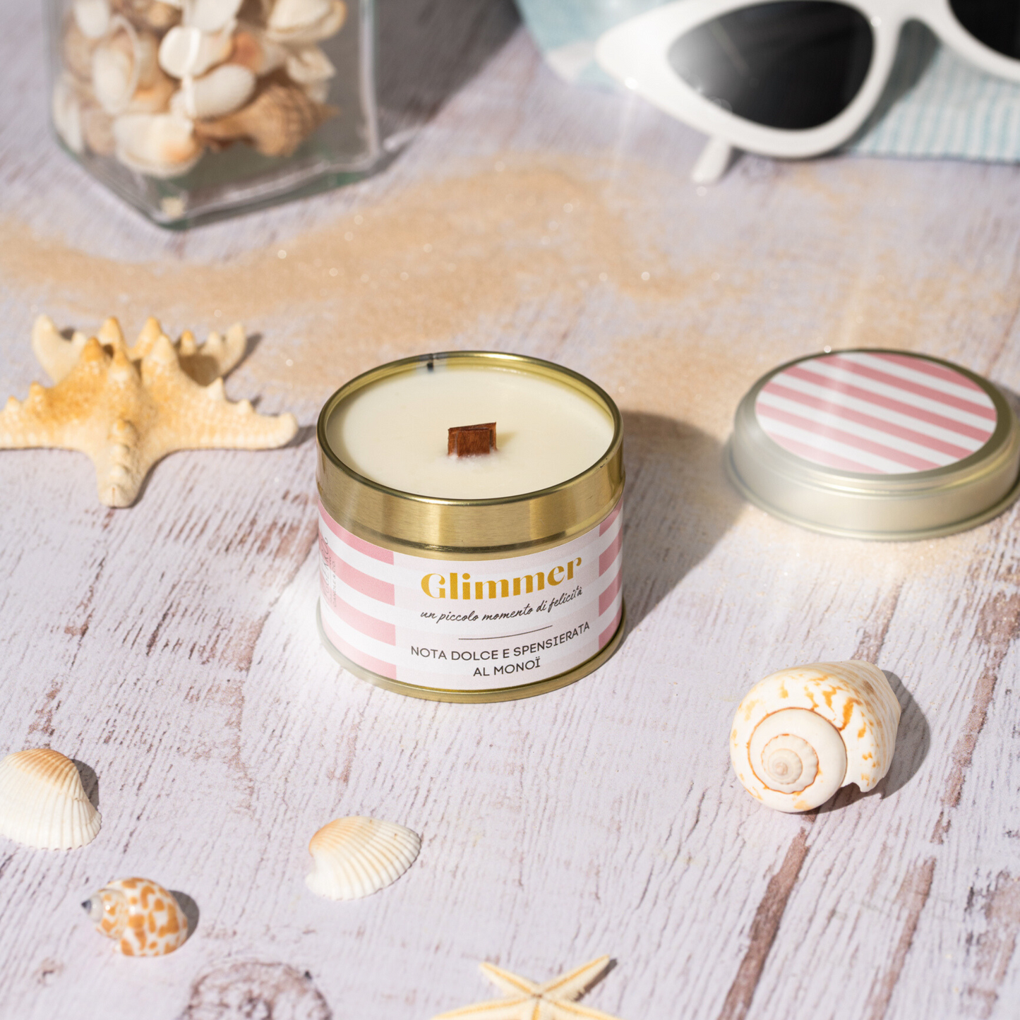 Glimmer | monoi, ylang ylang e latte di cocco