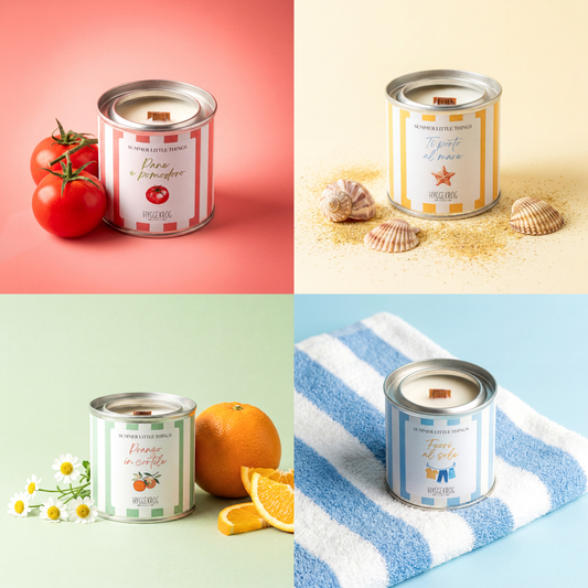 Set 4 candele | Summer Little Things