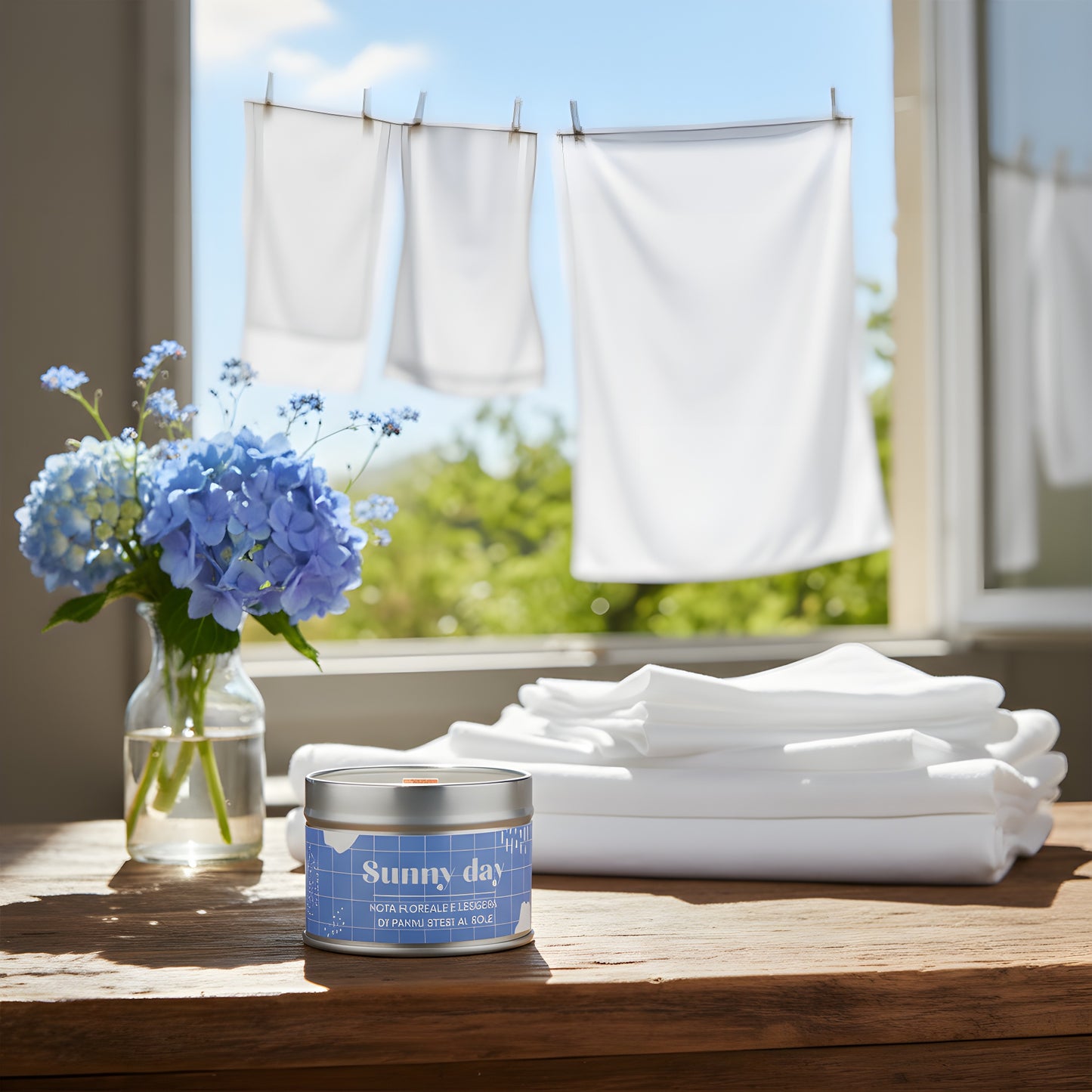 Candela Sunny day | panni stesi al sole