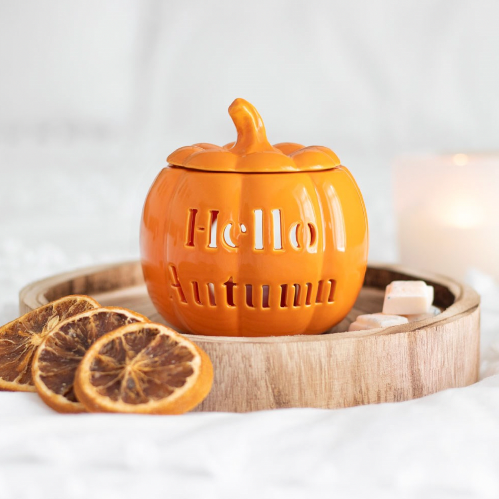 brucia essenze zucca autunno
