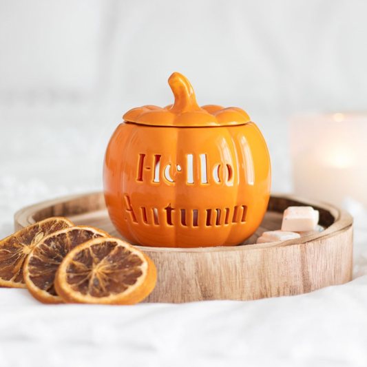 brucia essenze zucca autunno