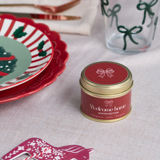 Welcome home | melagrana, pera, lampone