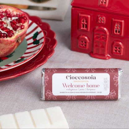 Welcome home | melagrana, pera, lampone