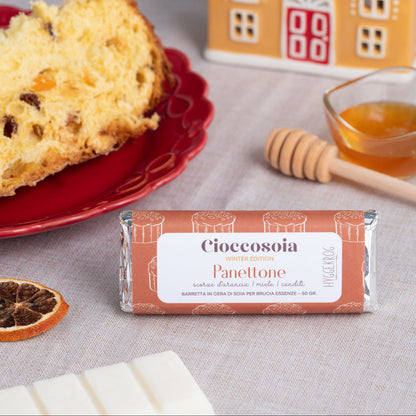 Panettone | canditi all'arancia, miele, rum