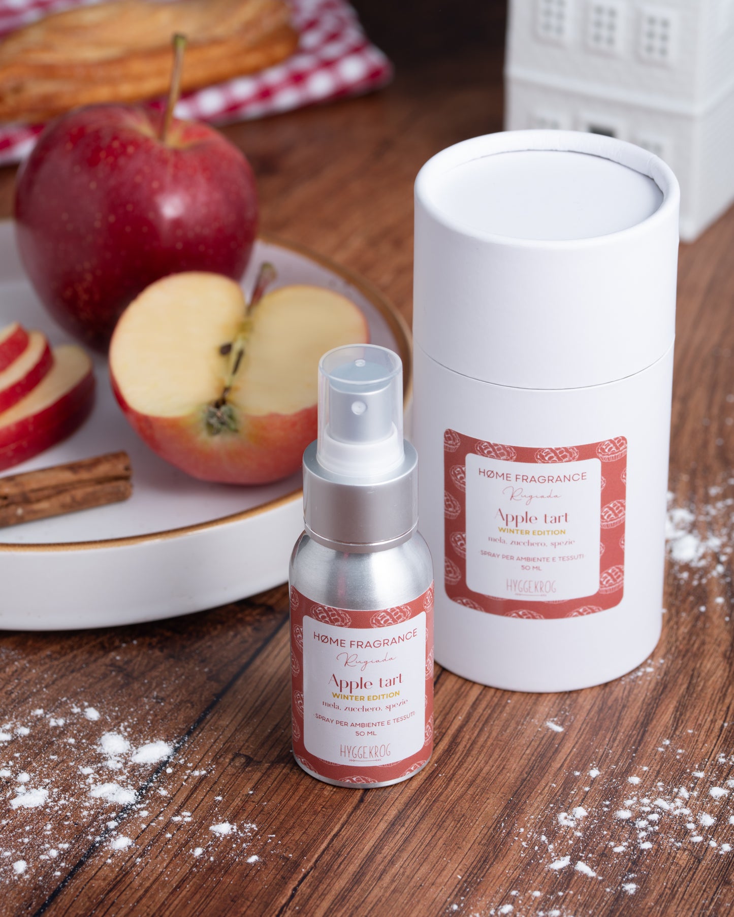 Set Candela in tazza + 5 spray Rugiada