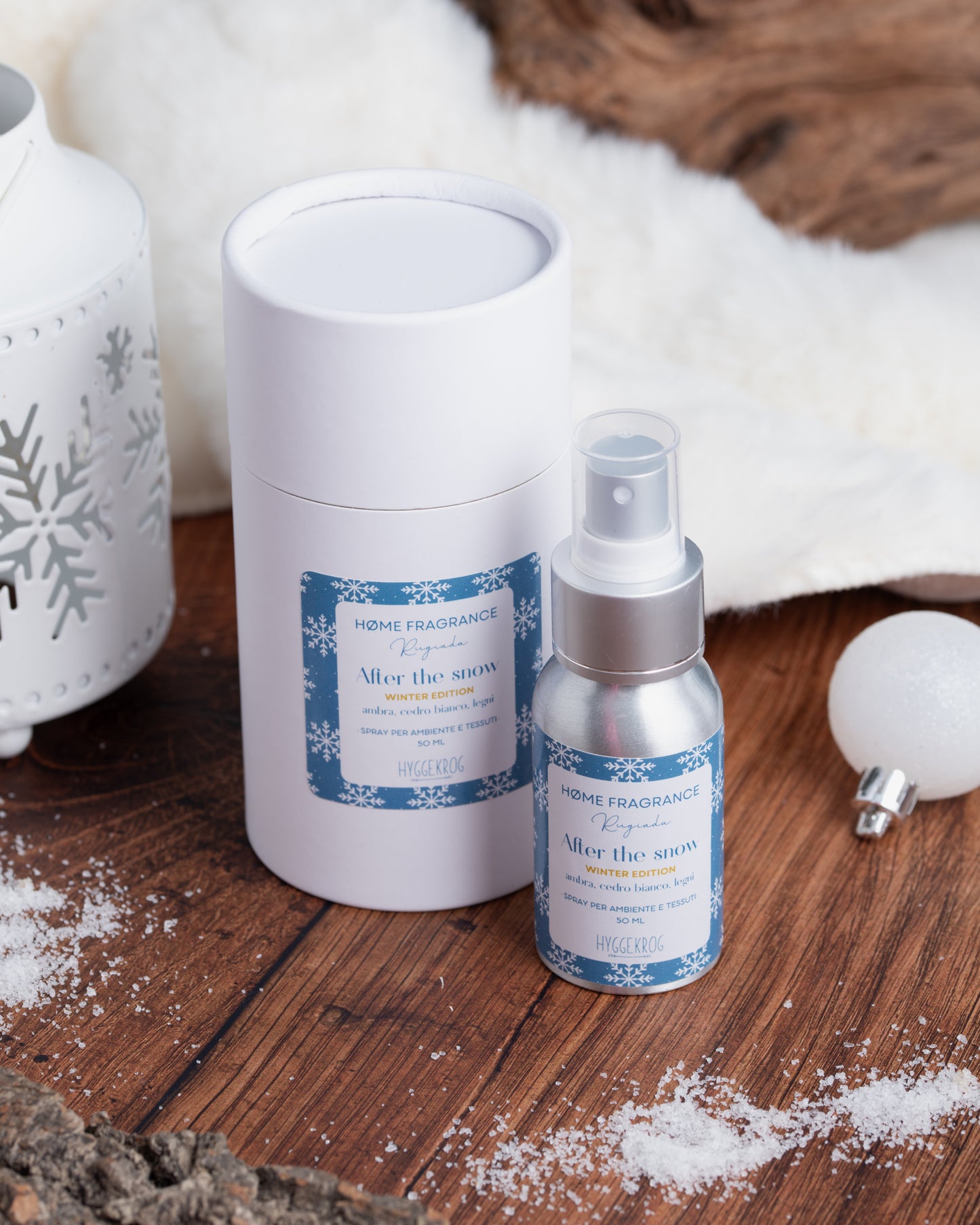 Set Candela in tazza + 5 spray Rugiada