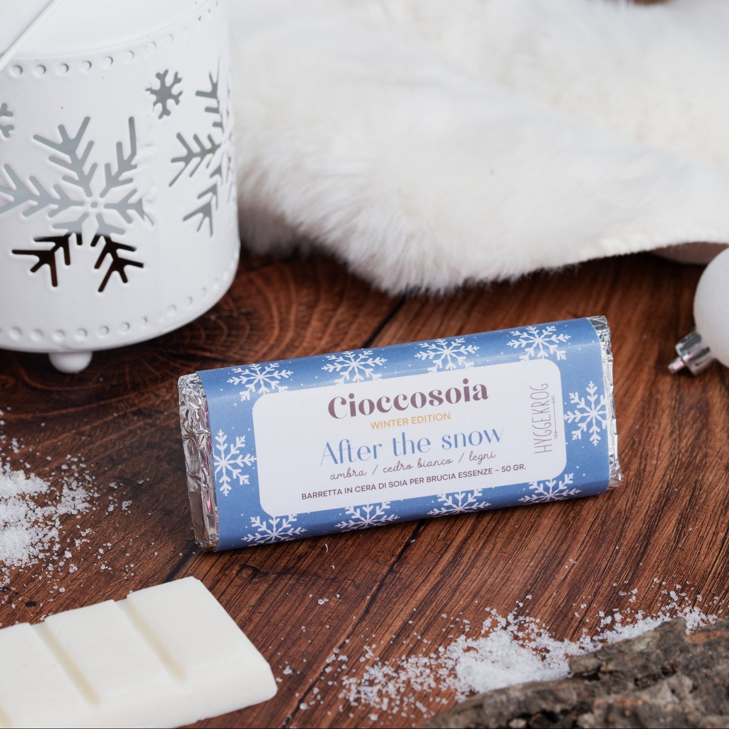 After the snow | ambra, cedro bianco, legni