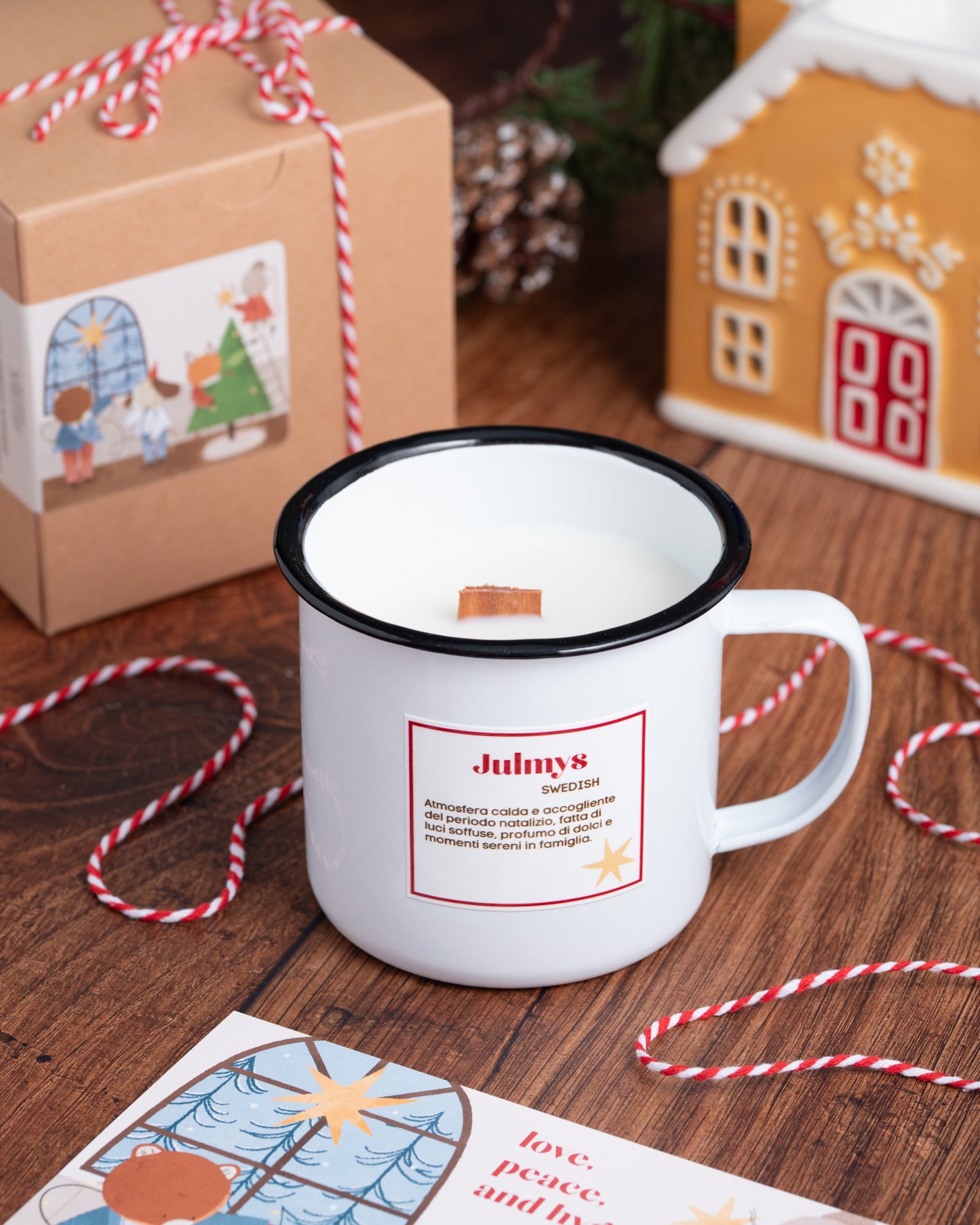 Set Candela in tazza + 5 Cioccosoia