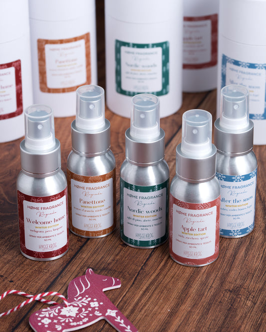 Set 5 Mini Spray per ambiente e tessuti | Winter Edition