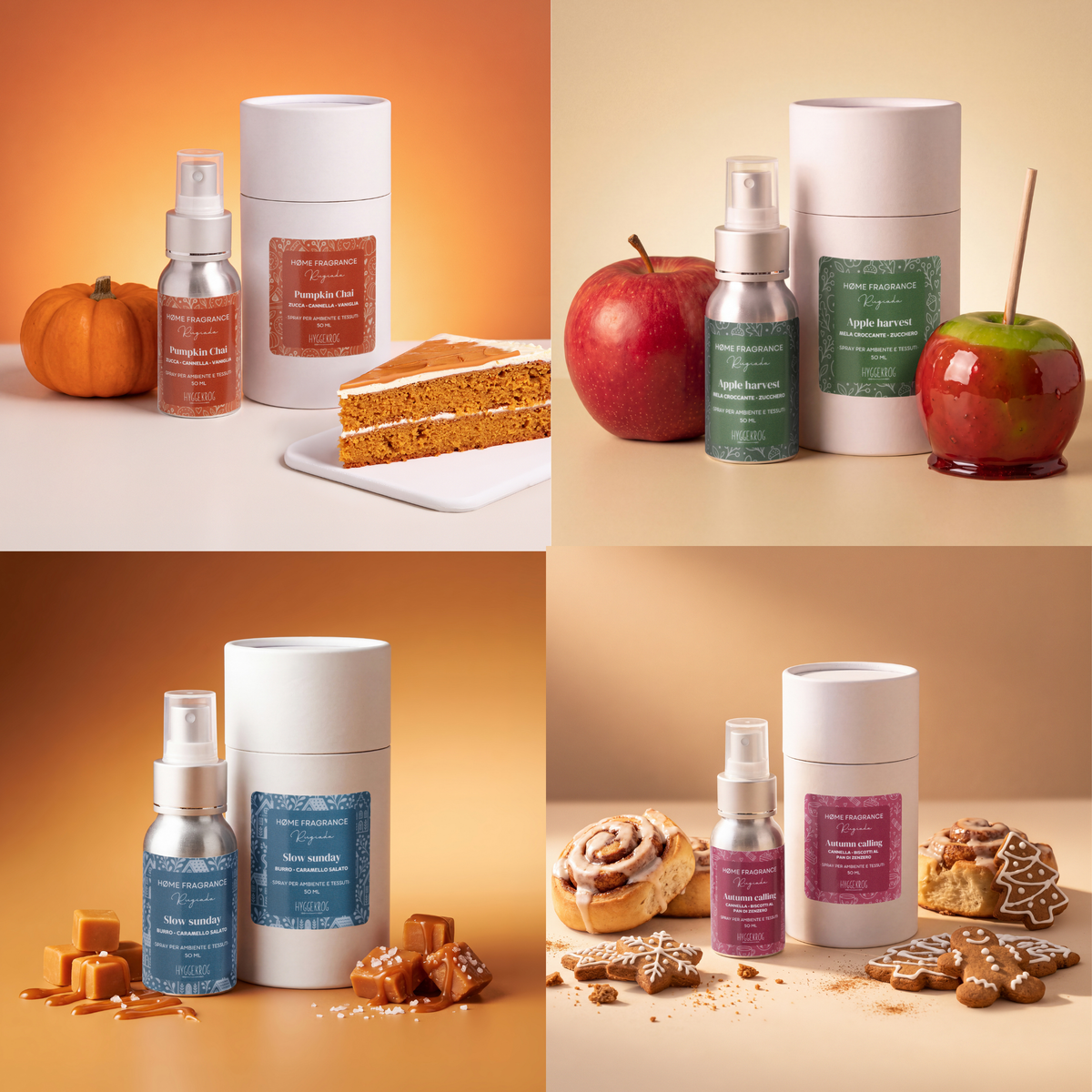 Set 4 Spray | Made for cosy days
