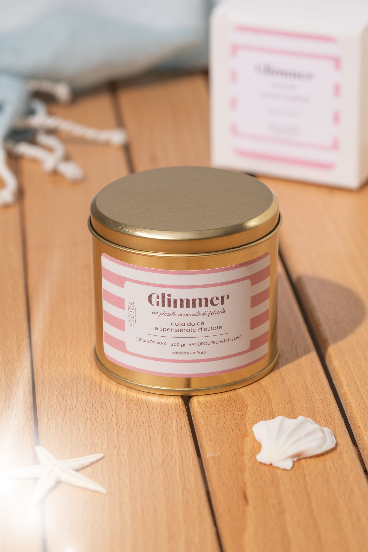 Glimmer | monoi, ylang ylang, latte di cocco