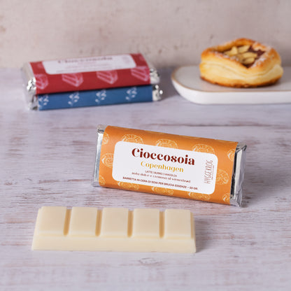 barretta in ceera di soia da sciogliere nel brucia essenze ispirata a copenhagen